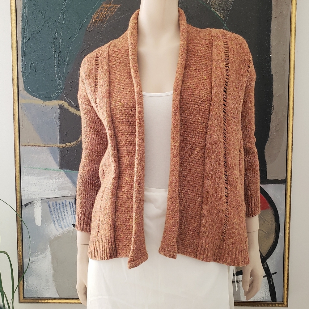 Rebecca Minkoff | Open-front Wool-blend Cardigan with Pockets